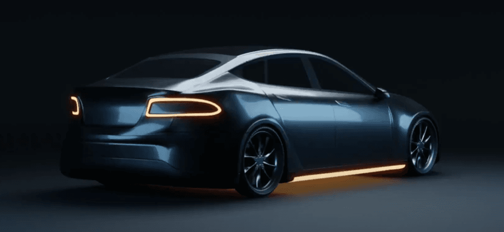 Tesla Car Animation